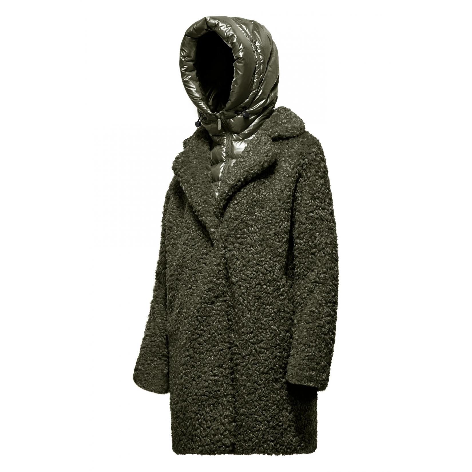Odessa Overcoat - Cappotto lungo bi-materico