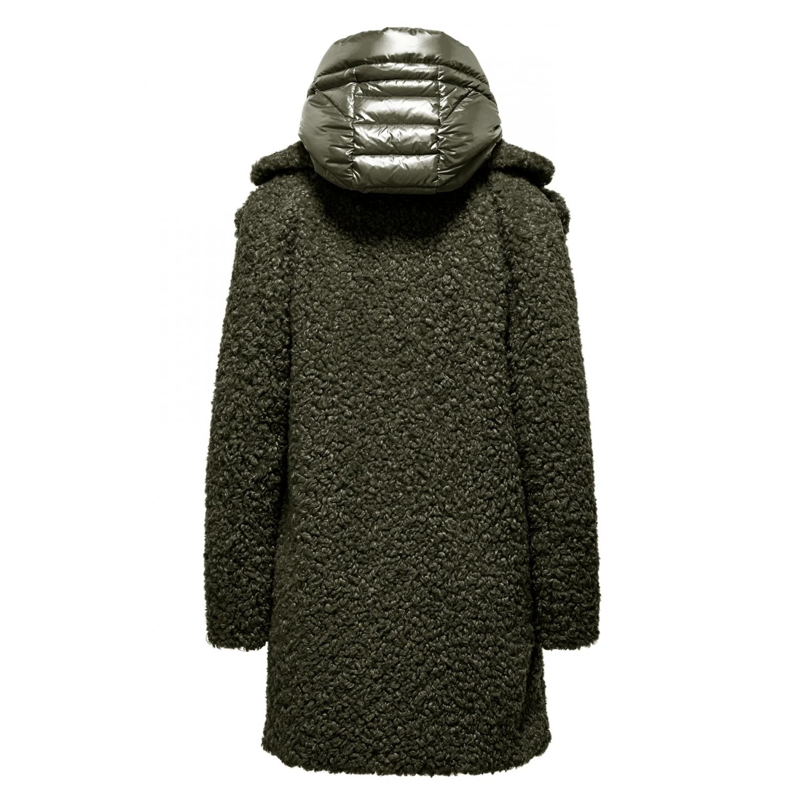 Odessa Overcoat - Cappotto lungo bi-materico