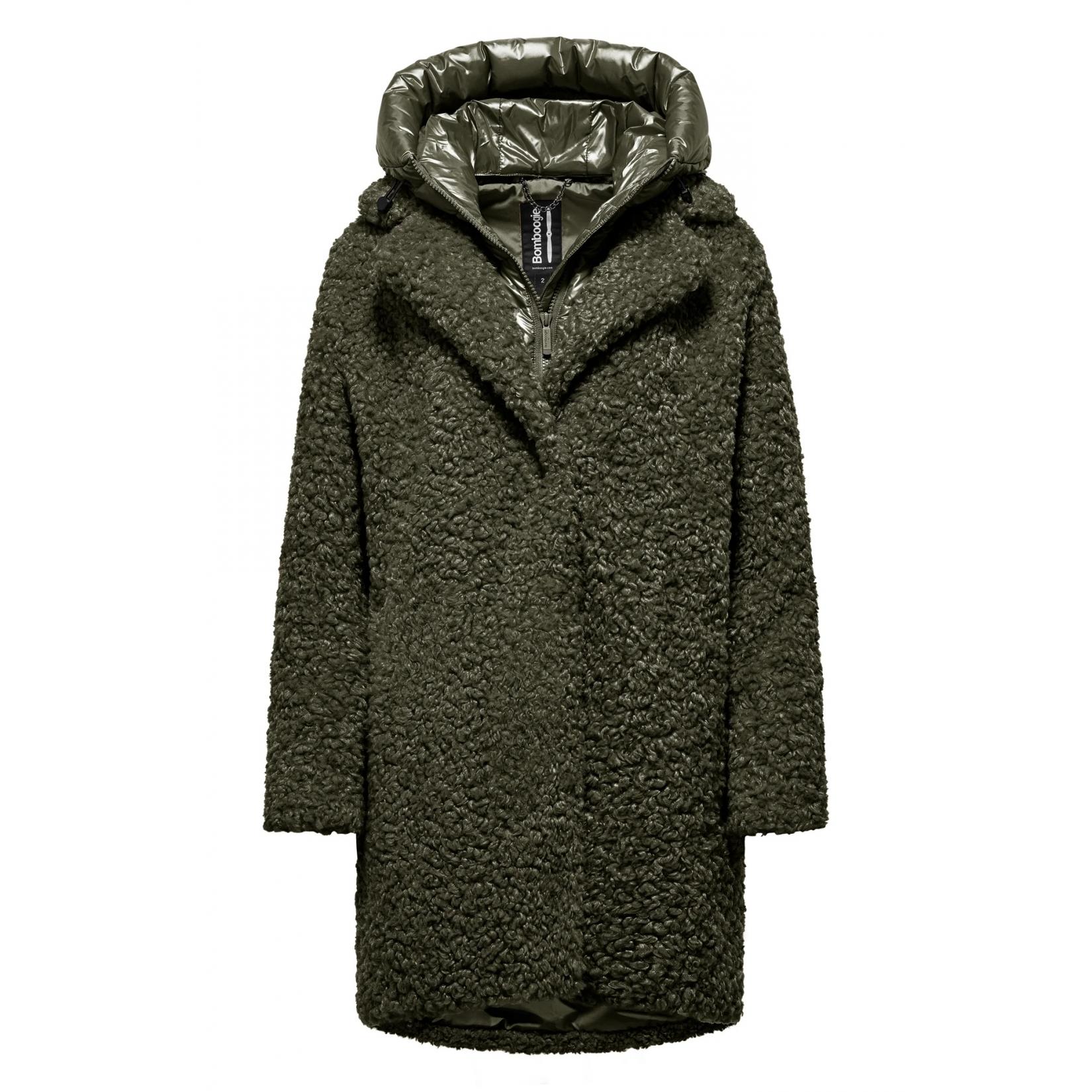 Odessa Overcoat - Cappotto lungo bi-materico