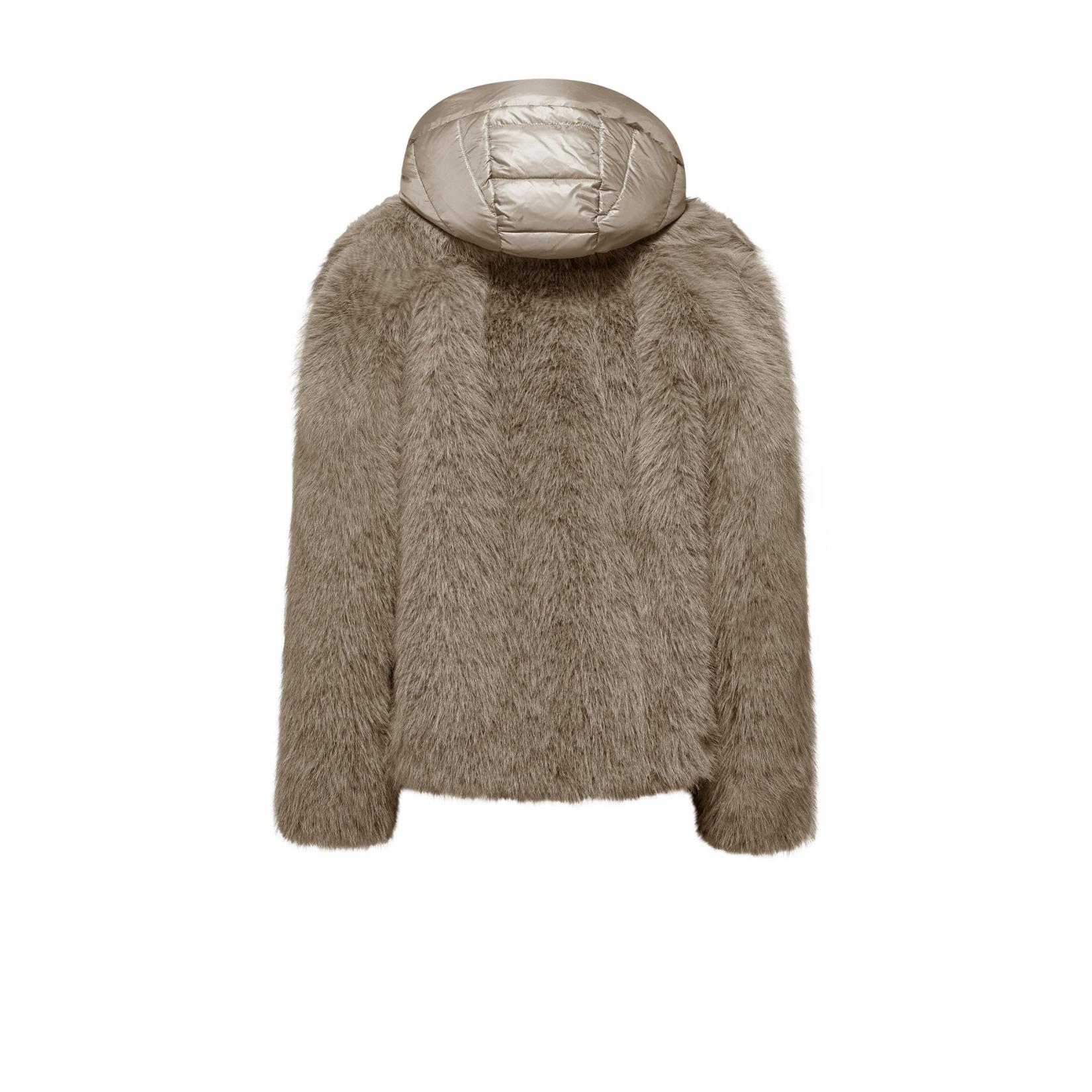 Paris Coat - Cappotto corto donna pelliccetta sintetica water resistant