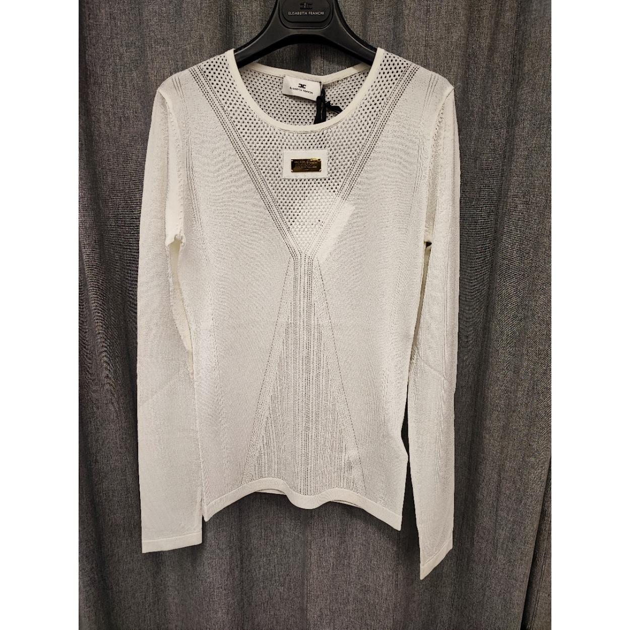 Top in maglia traforata