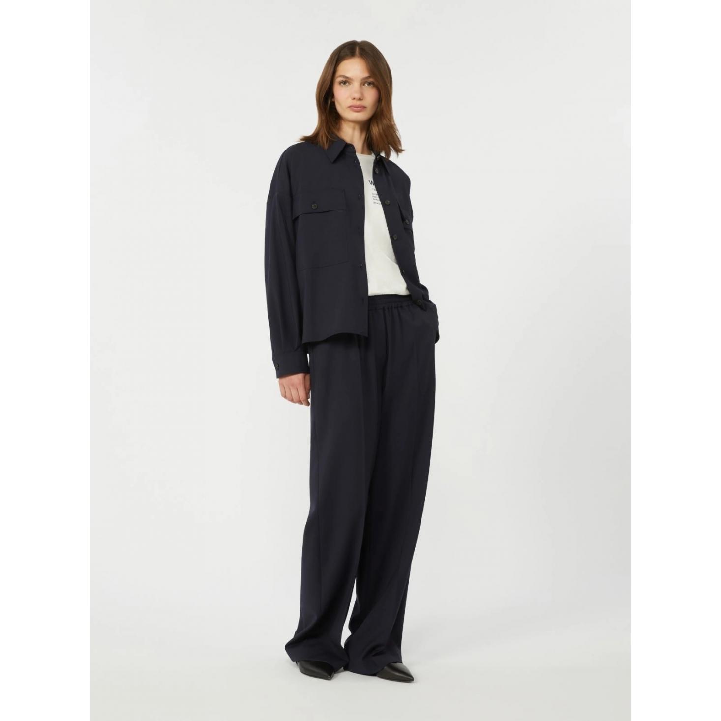 Pantalone in tela di pura lana