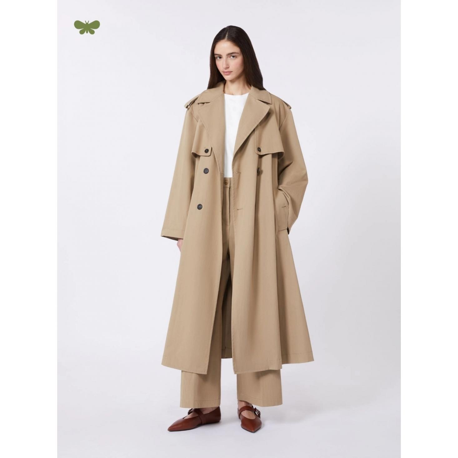 Pantalone in gabardina lavata