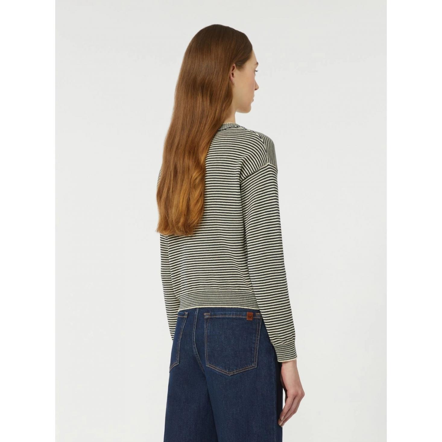 Maglia girocollo in cotone