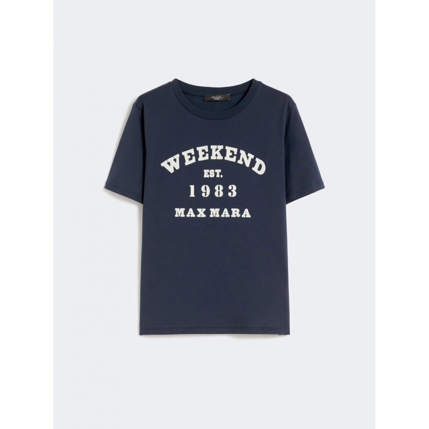 T-shirt in cotone con stampa grafica