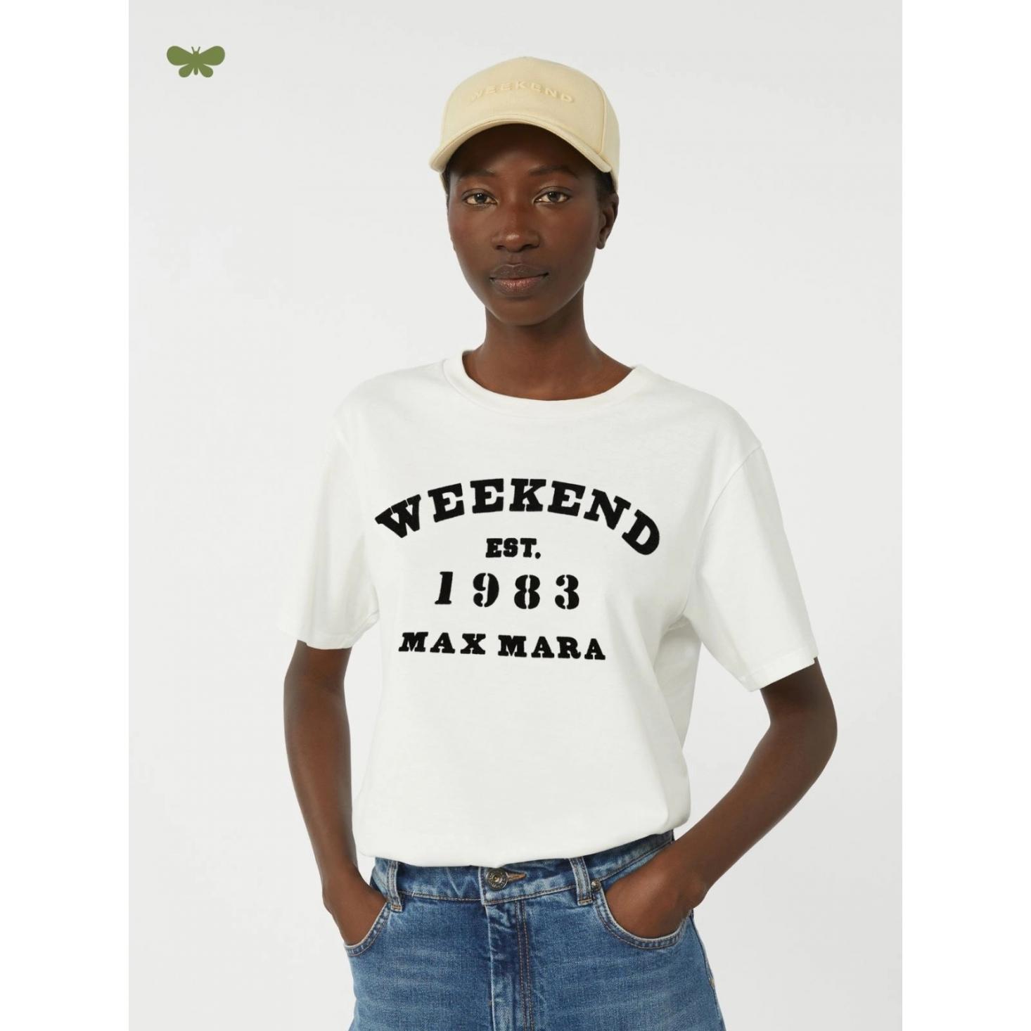 T-shirt in cotone con stampa grafica