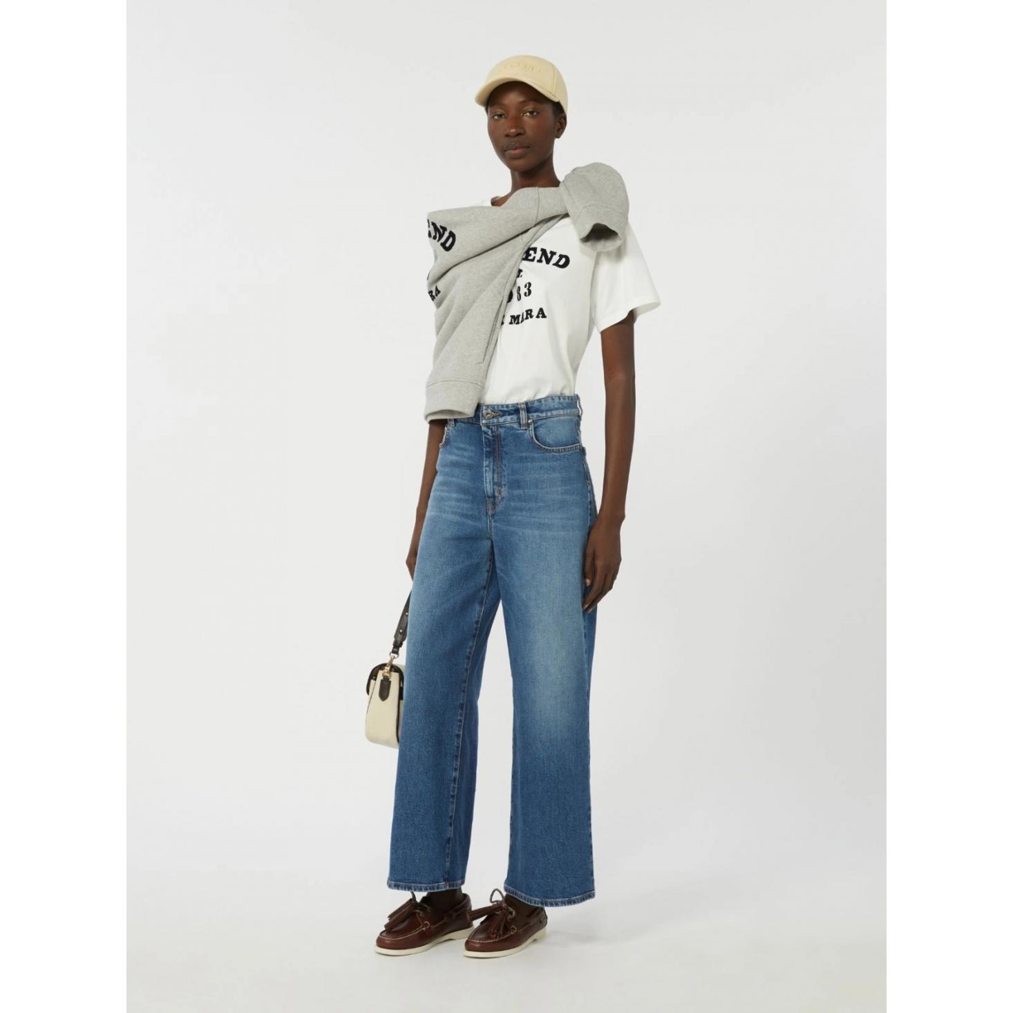 T-shirt in cotone con stampa grafica