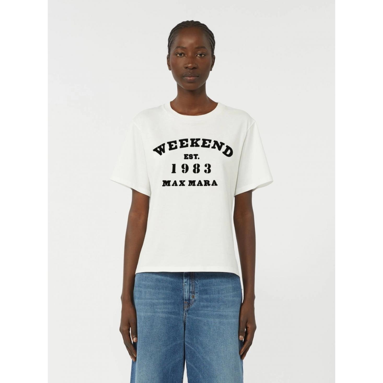 T-shirt in cotone con stampa grafica