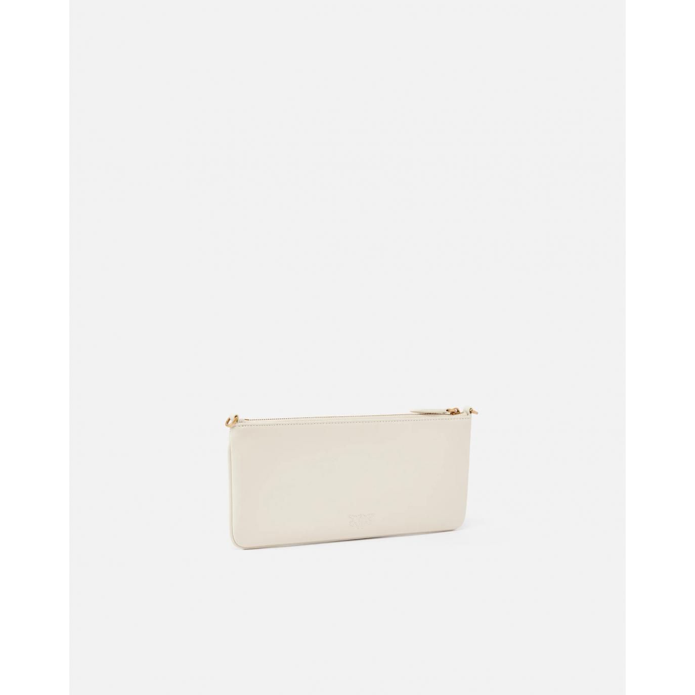 Horizontal Flat Bag in pelle