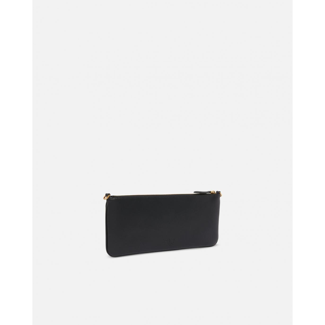 Horizontal Flat Bag in pelle
