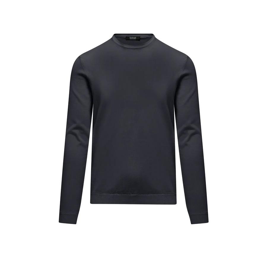 Maglia girocollo in cotone