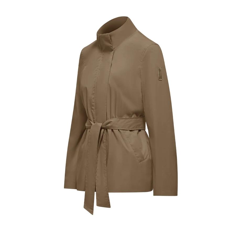 Trench in tela misto cotone