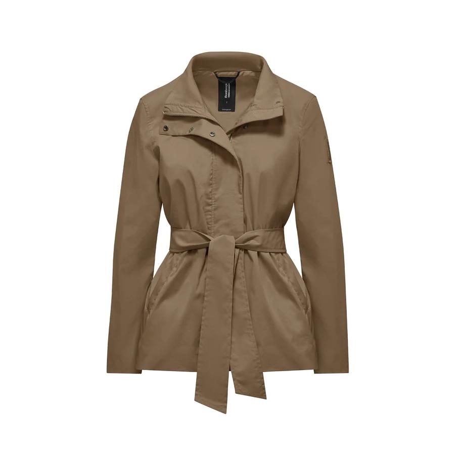 Trench in tela misto cotone