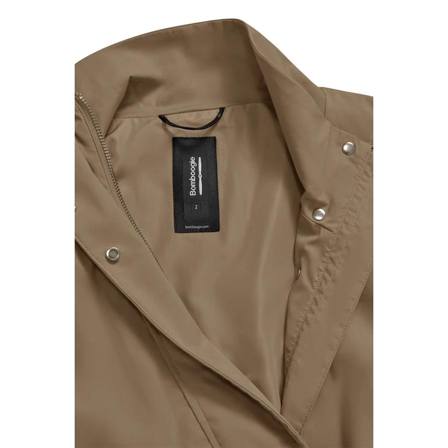 Trench in tela misto cotone