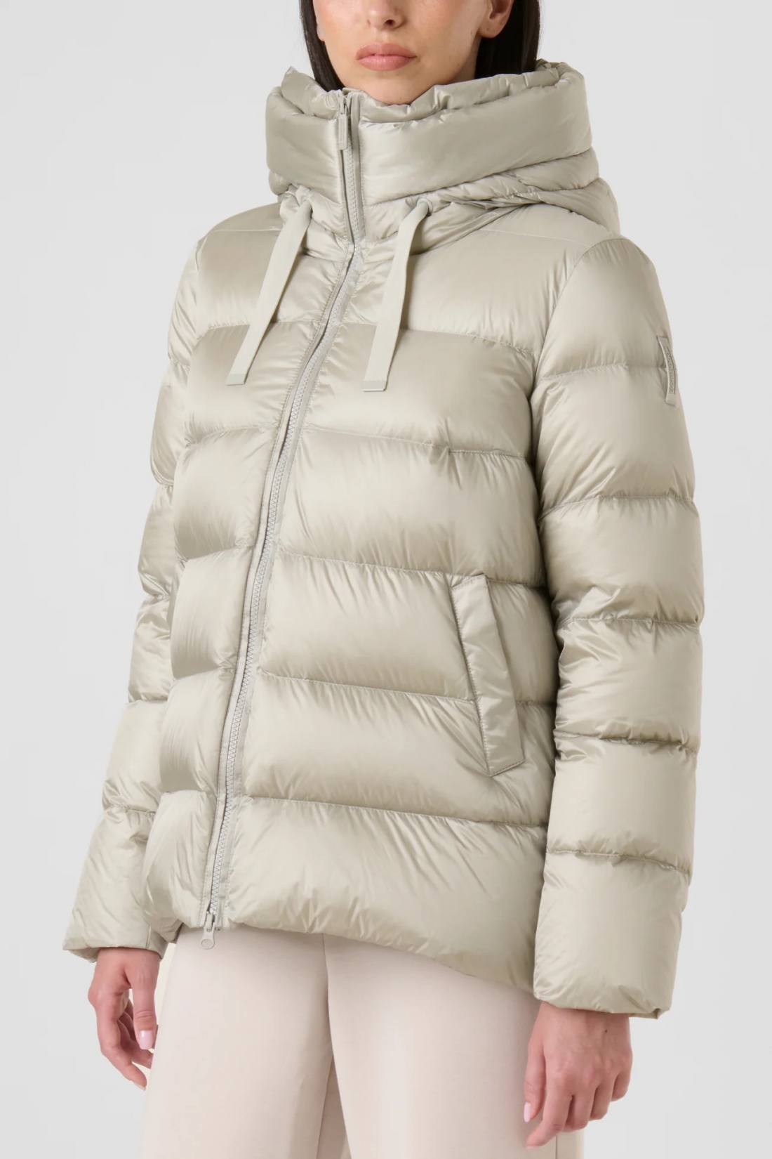 Rome jacket - Piumino in nylon lucido