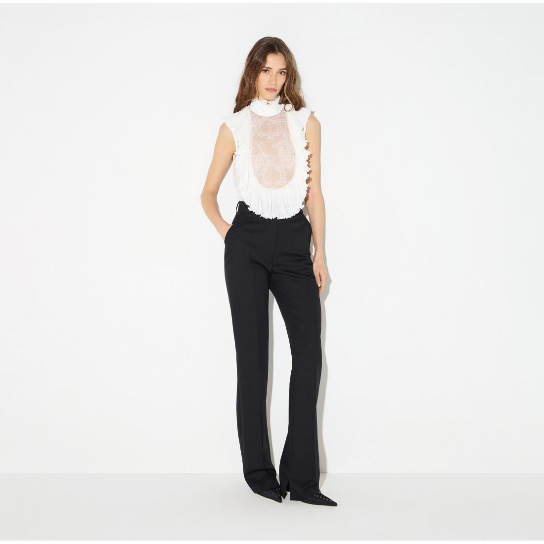 Body in georgette e pizzo