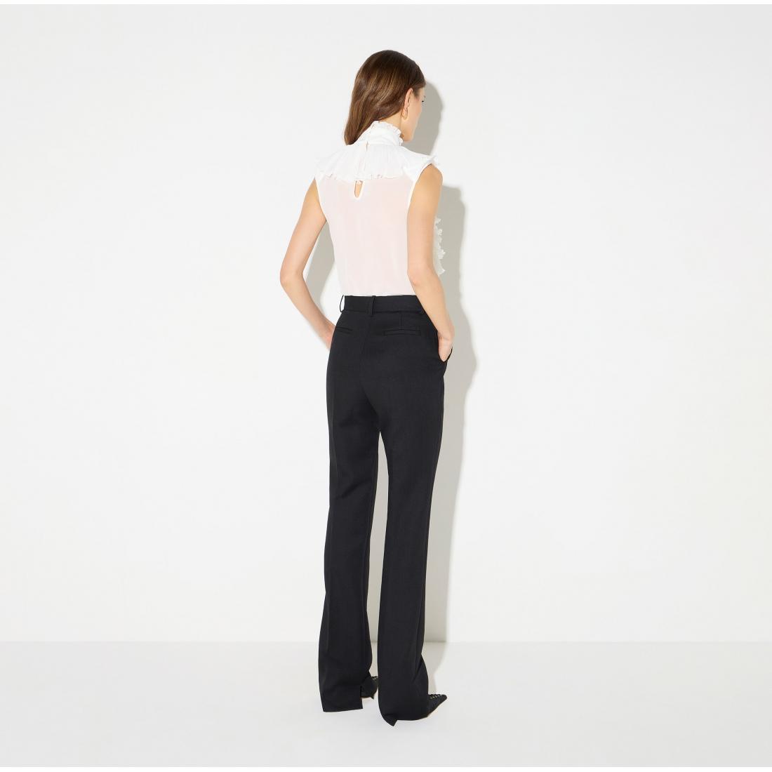 Body in georgette e pizzo