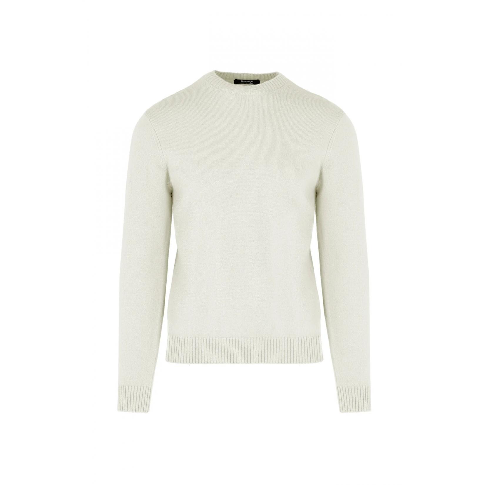 Maglione girocollo in lana merino