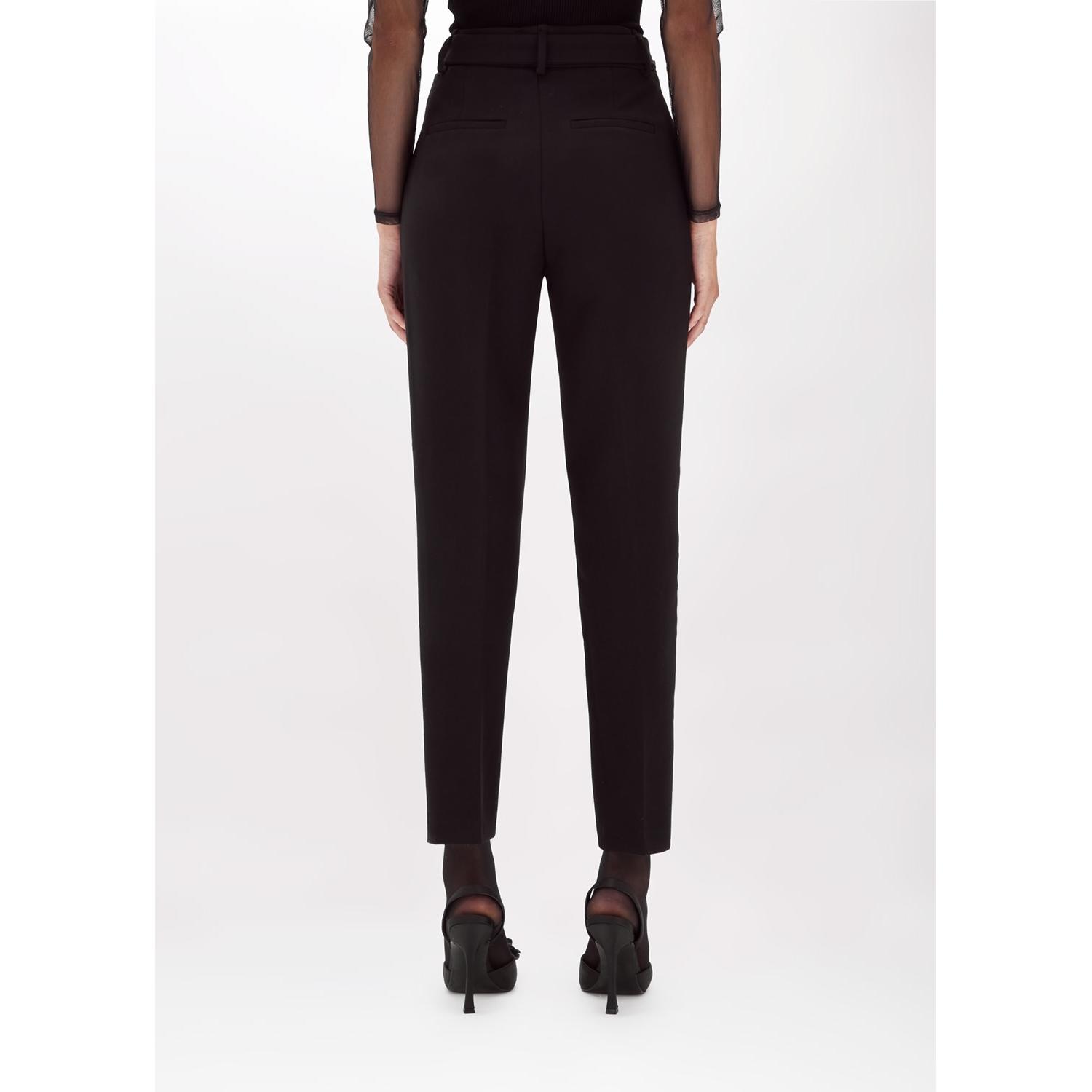 PANTALONI A SIGARETTA IN CADY