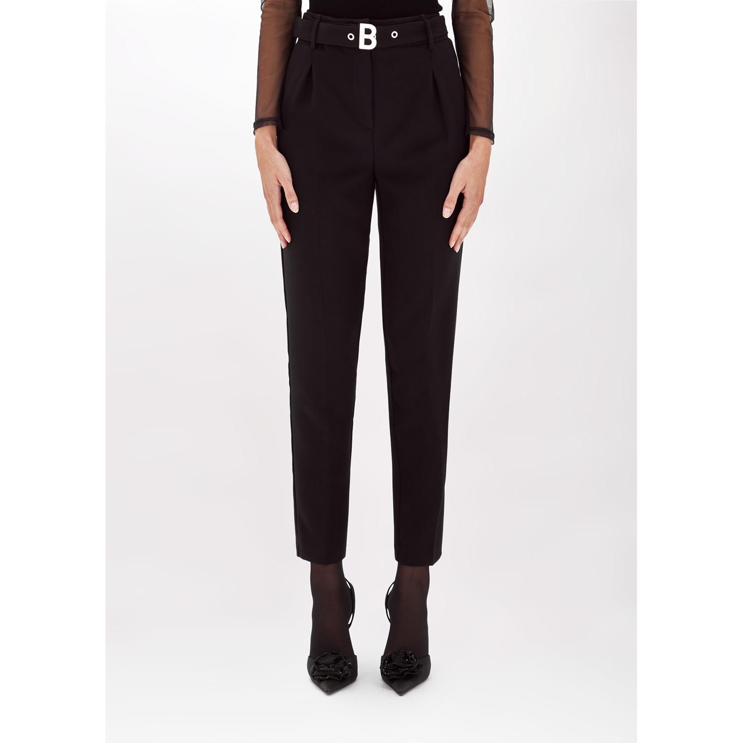 PANTALONI A SIGARETTA IN CADY