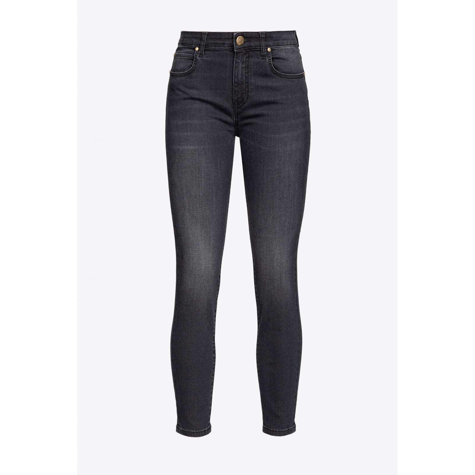 JEANS SKINNY DENIM BLACK STRETCH (SABRINA SKINNY)
