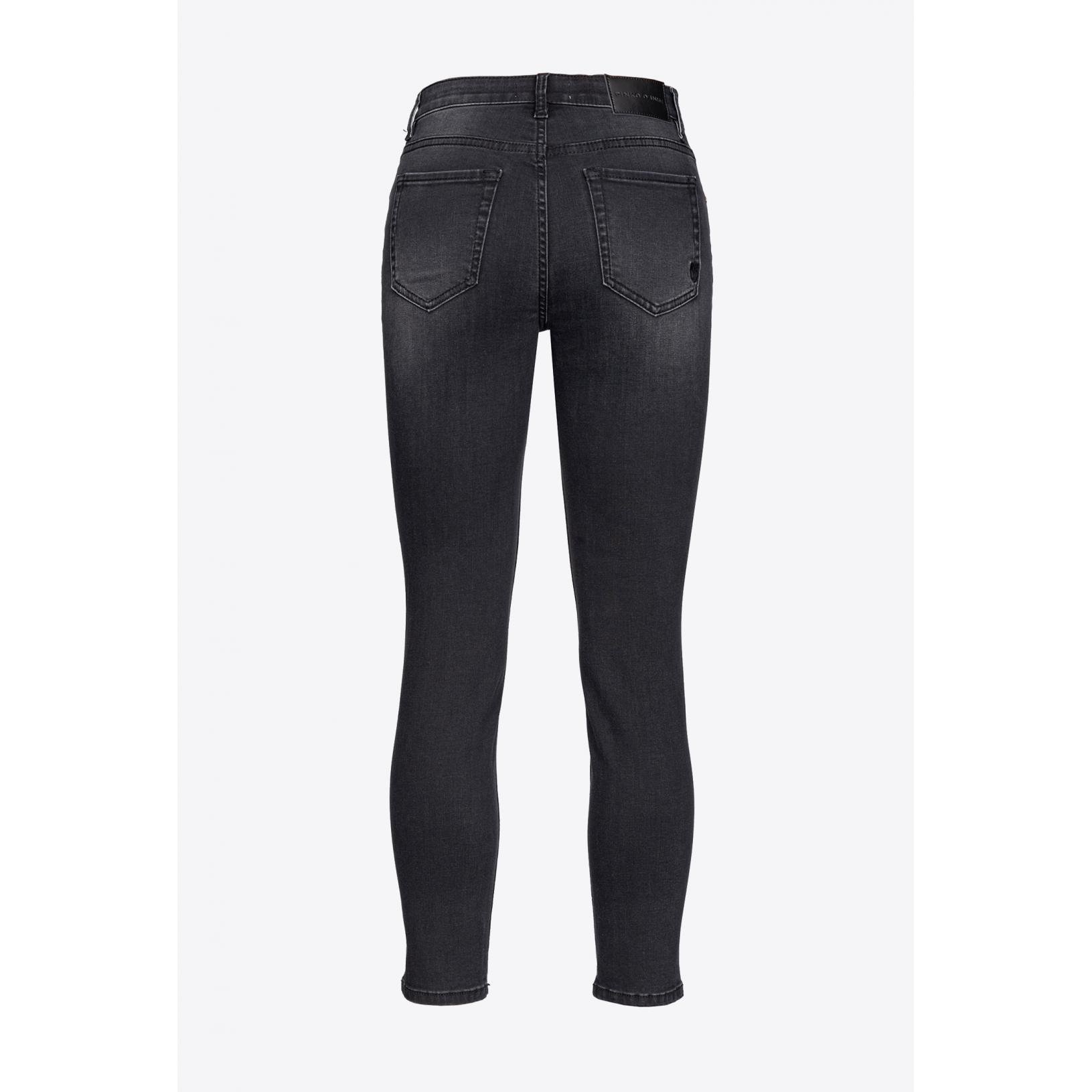 JEANS SKINNY DENIM BLACK STRETCH (SABRINA SKINNY)