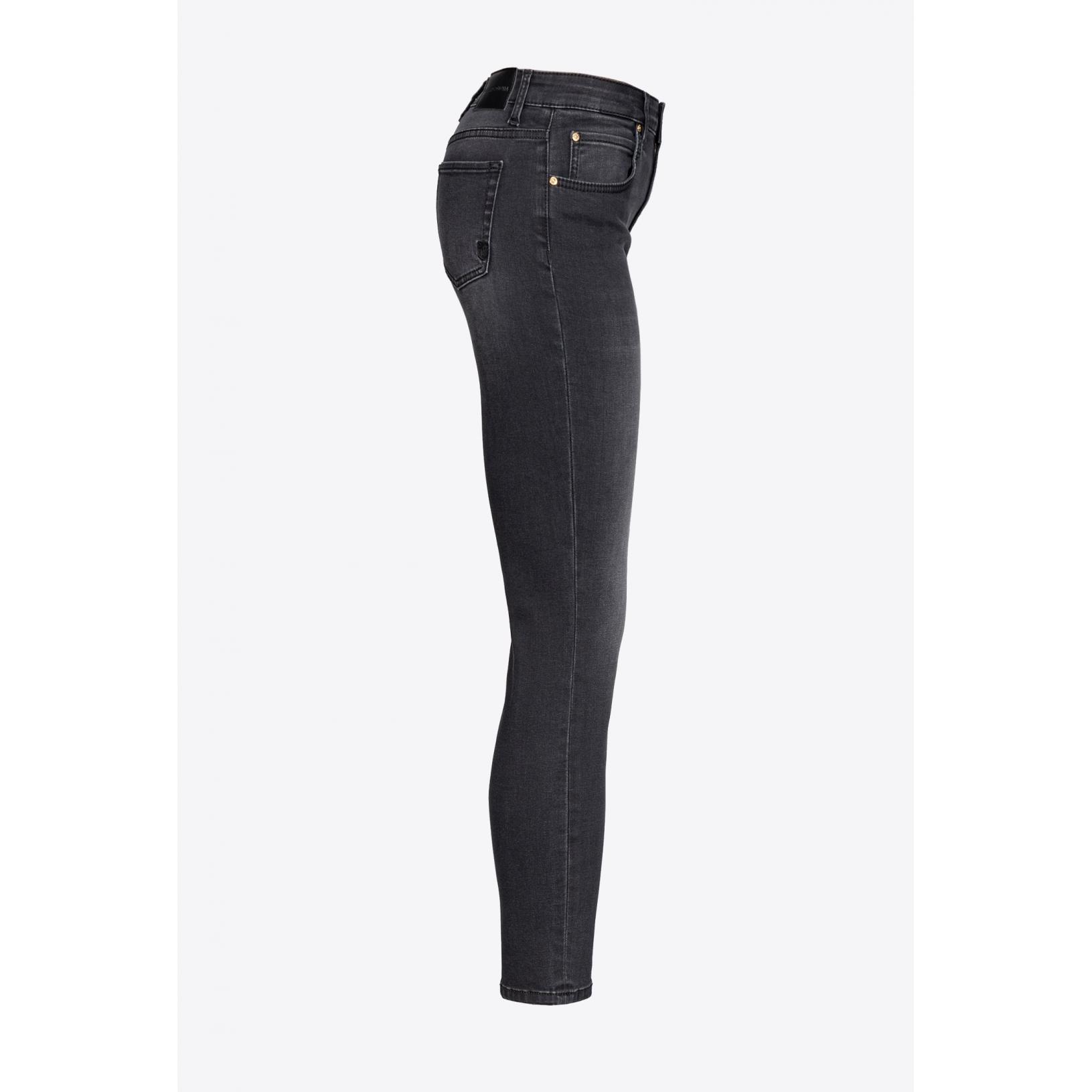 JEANS SKINNY DENIM BLACK STRETCH (SABRINA SKINNY)