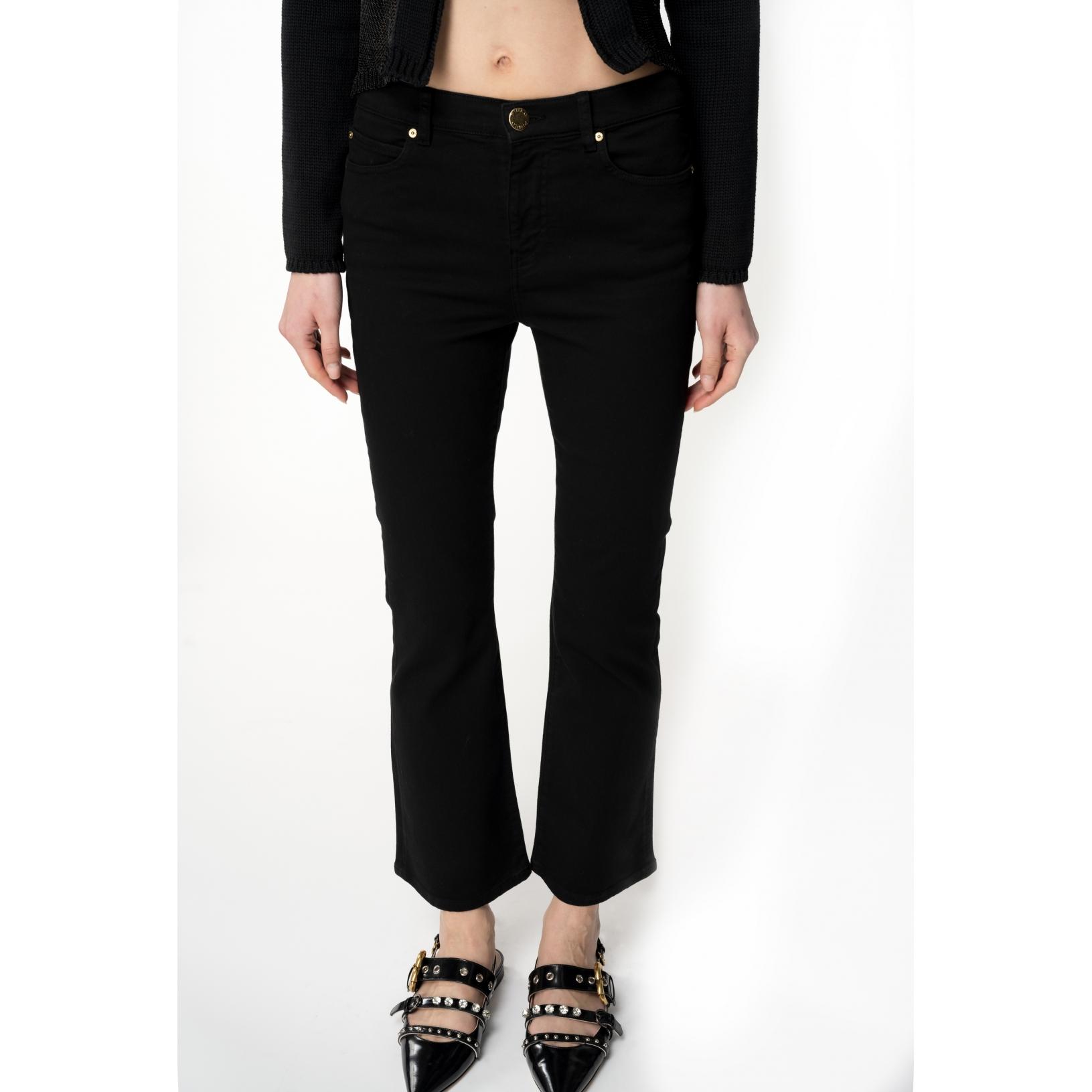 PANTALONI BOOTCUT BULL DI COTONE (BRENDA BOOTCUT)