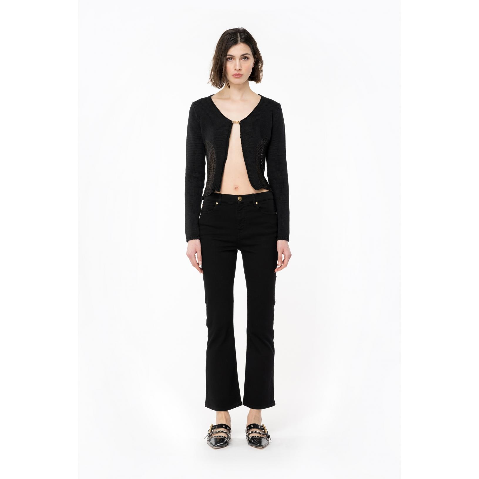 PANTALONI BOOTCUT BULL DI COTONE (BRENDA BOOTCUT)