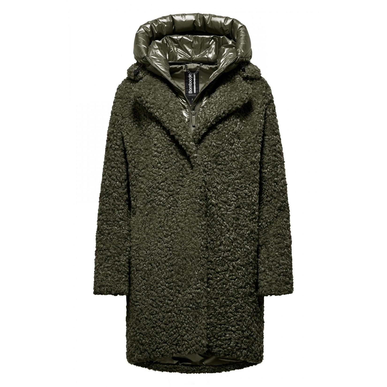 Odessa Overcoat - Cappotto lungo bi-materico