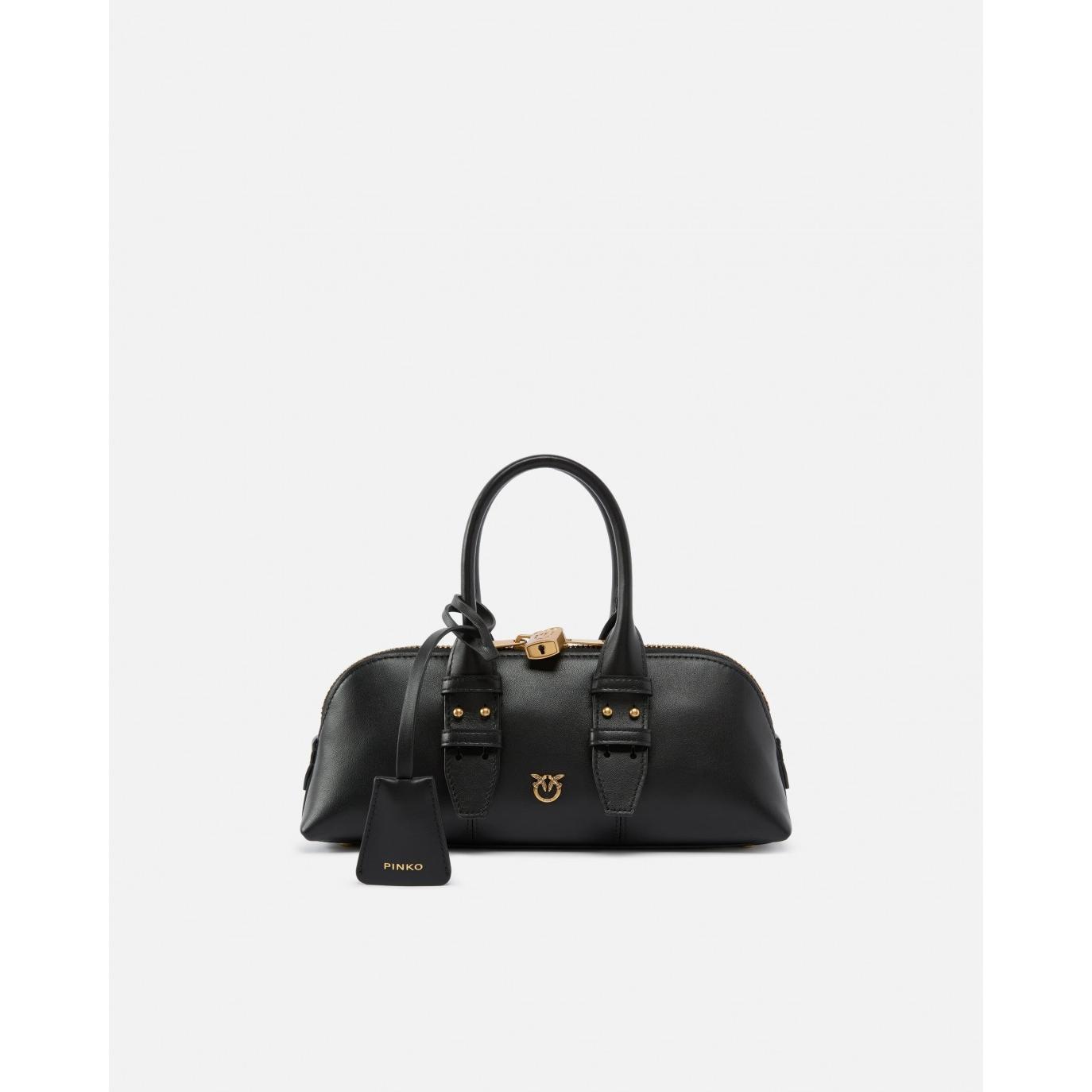 Borsa piccola a mano Escape Bag in pelle (BOWLING BAG HORIZONTAL)
