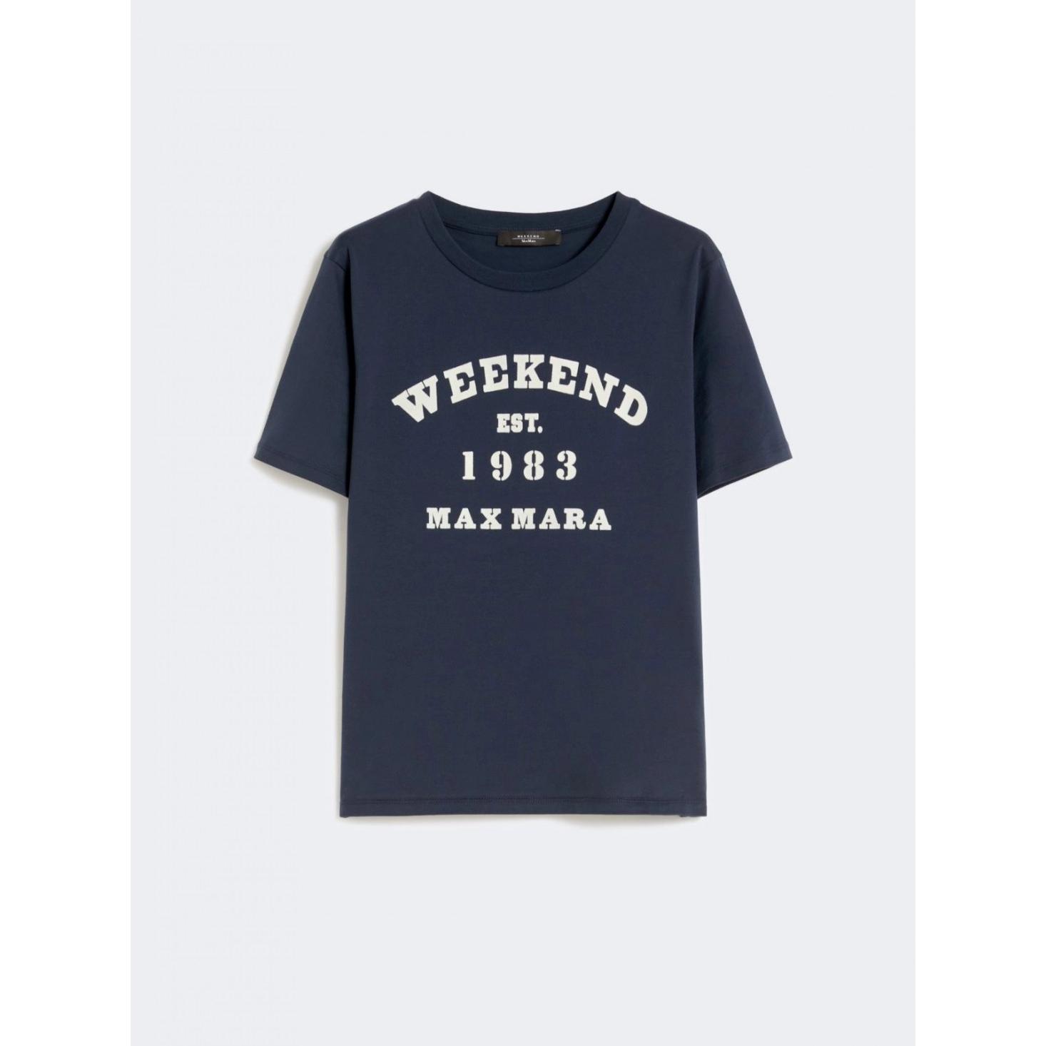 T-shirt in cotone con stampa grafica