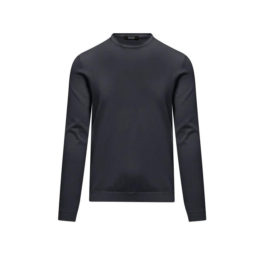 Maglia girocollo in cotone