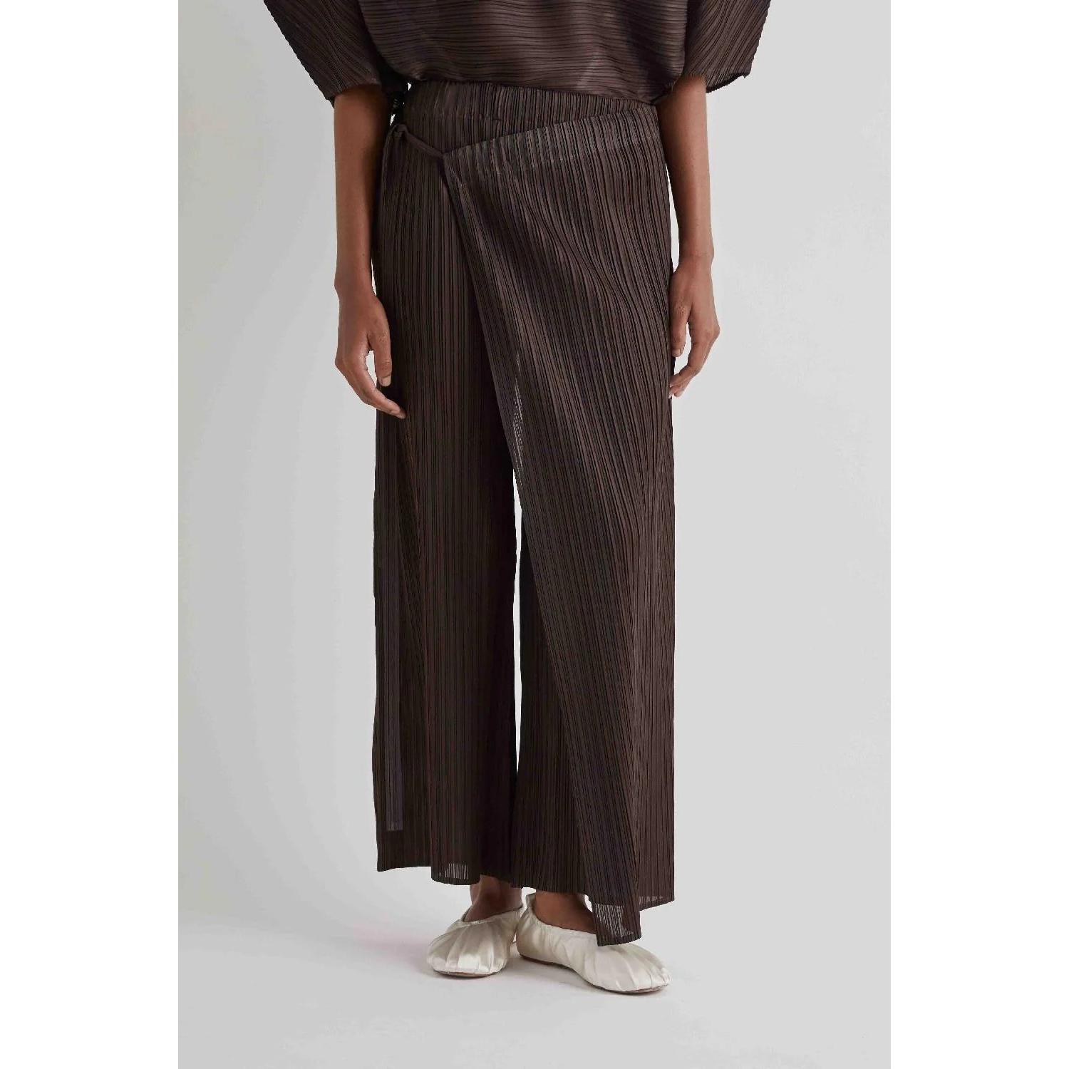 PANTALONE PLISSETTATO