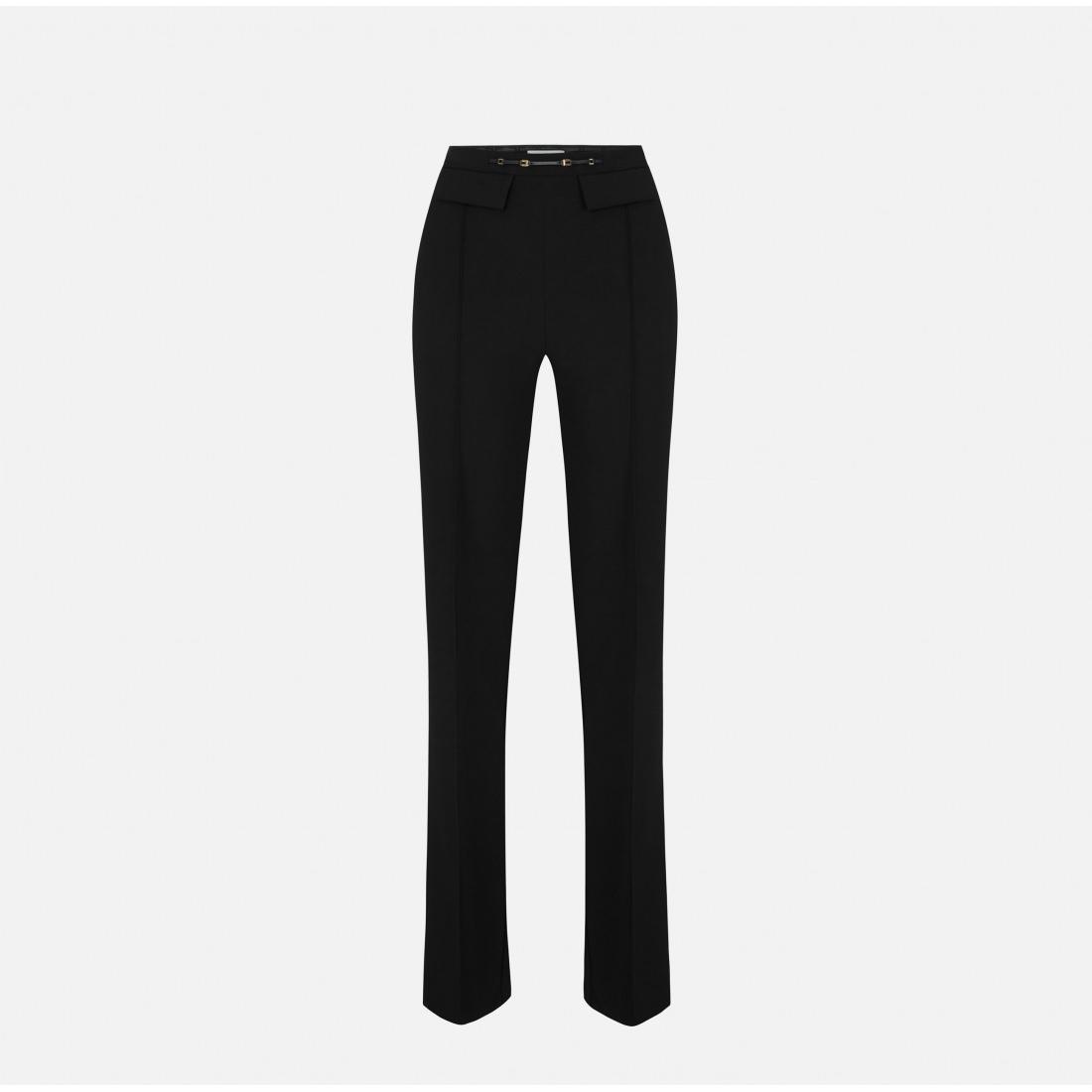 Pantaloni in doppio crêpe stretch