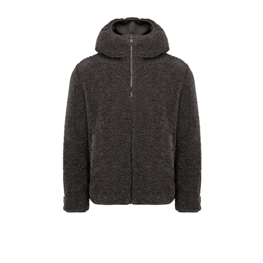 Giacca reversibile con cappuccio