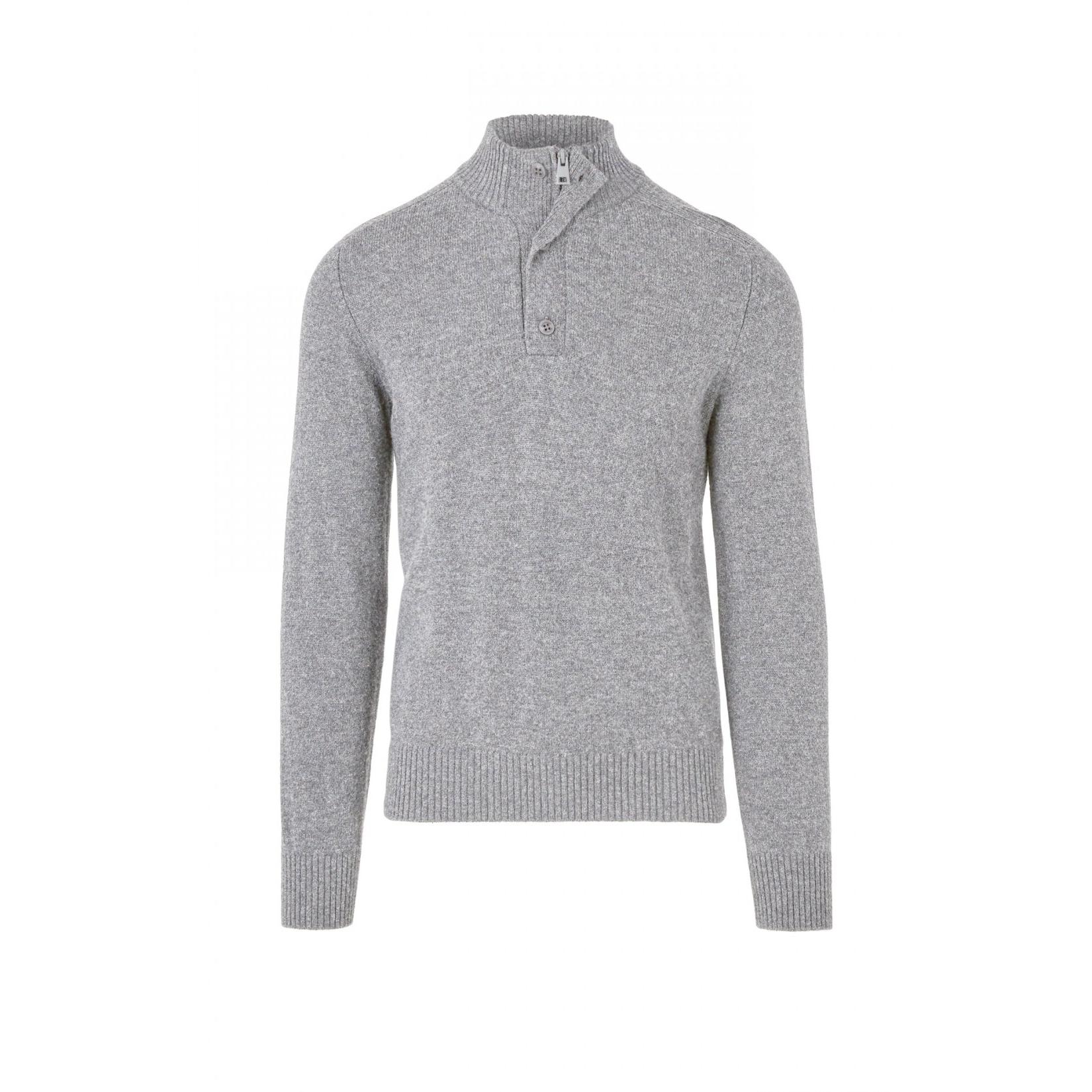 Maglione con collo alto in lana